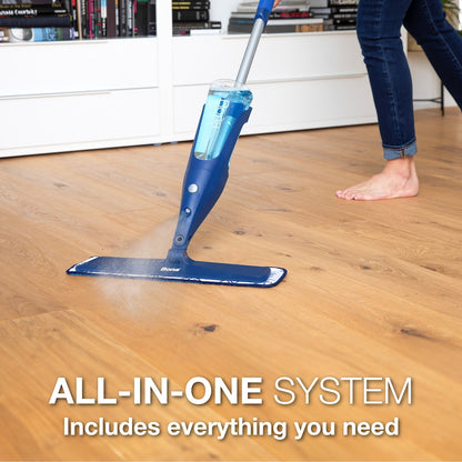 Bona Premium Spray Mop for Hardwood Floors – All-in-One Hardwood Floor Cleaning System with Refillable Cartridge & Microfiber Pad