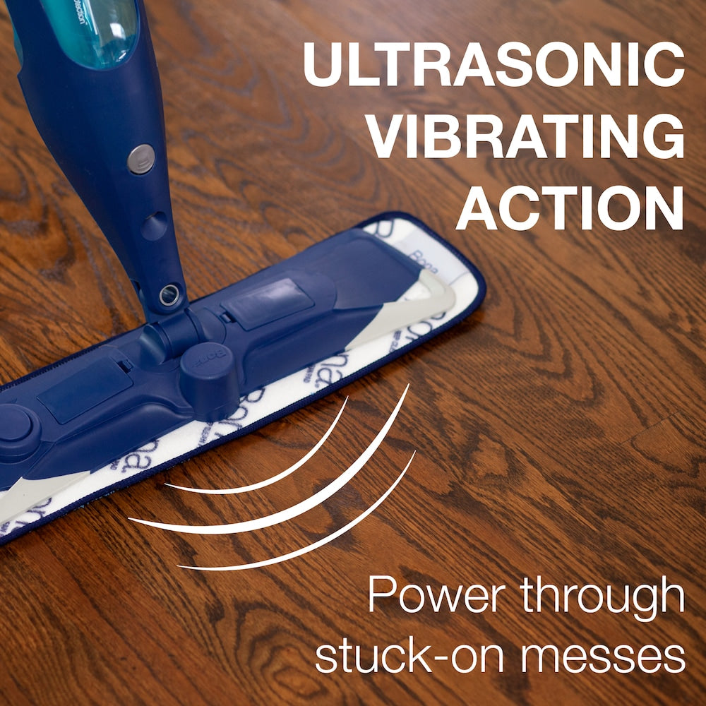 Bona Hardwood Floor Mop Motion Premium Spray Mop – Advanced Hardwood Cleaning System with Dual-Zone Microfiber Pad & Refillable Cartridge