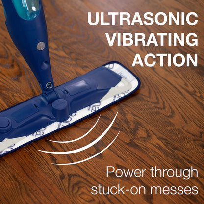 Bona Hardwood Floor Mop Motion Premium Spray Mop – Advanced Hardwood Cleaning System with Dual-Zone Microfiber Pad & Refillable Cartridge