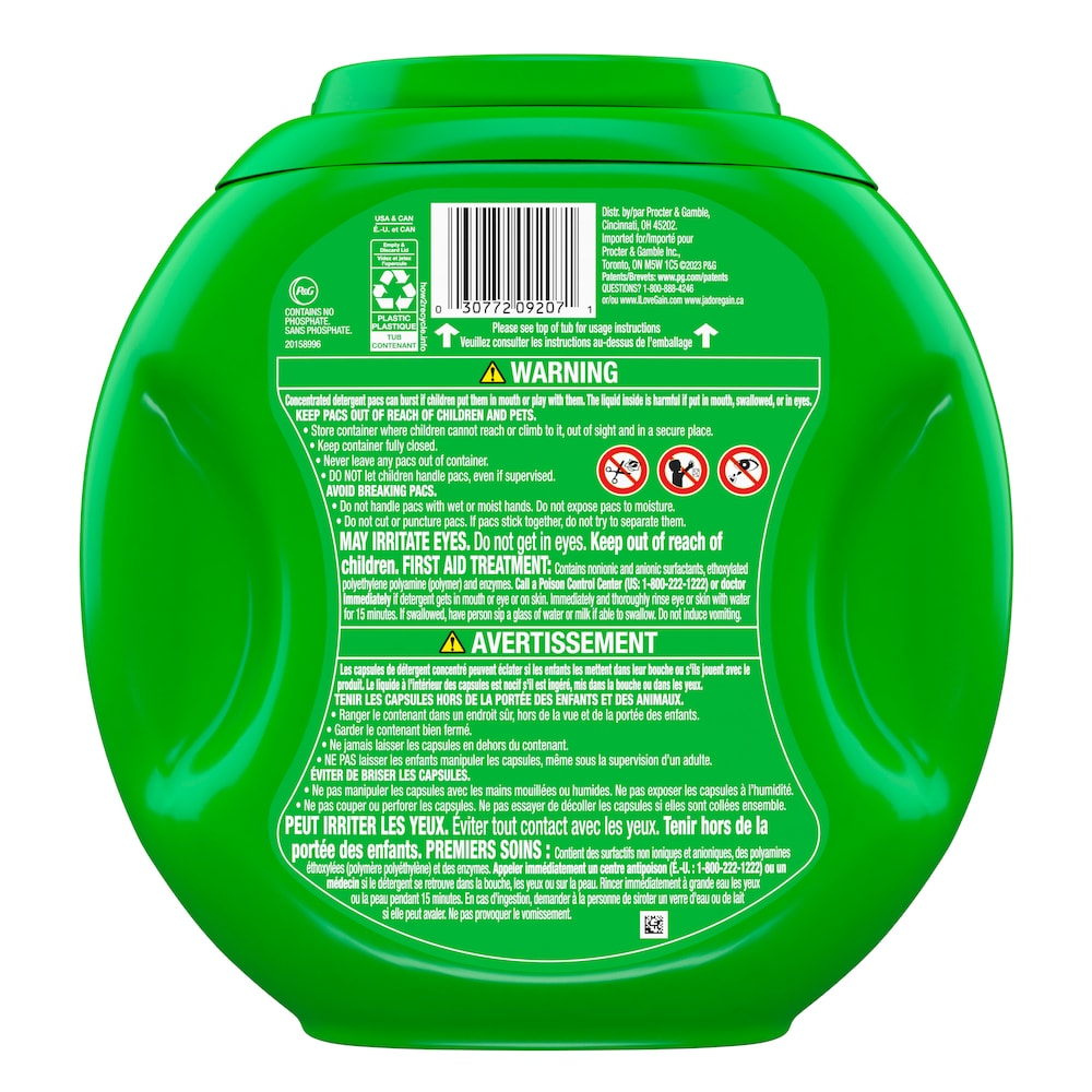 Gain Flings Laundry Detergent Pacs, Original Scent, 76 Count x 2 Pack (152 Loads Total) | HE Compatible Laundry Pods