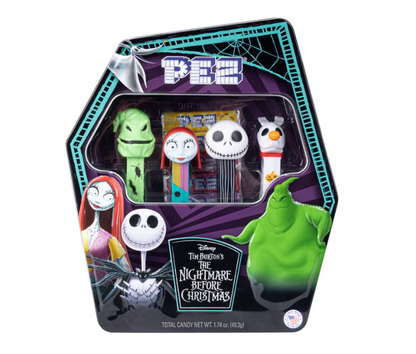 PEZ Special Edition The Nightmare Before Christmas Candy Tin, 49 g