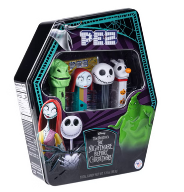 PEZ Special Edition The Nightmare Before Christmas Candy Tin, 49 g