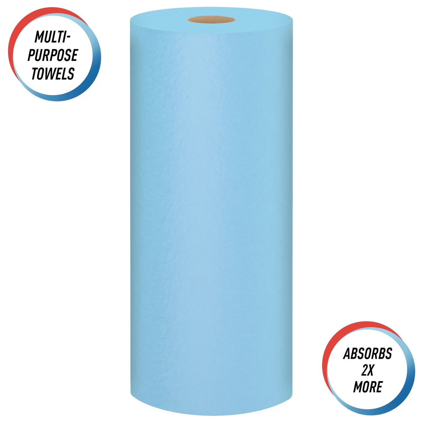 Scott Shop Paper Towel Rolls, Multi-Purpose, Blue, 6-pk