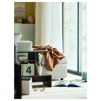 IKEA BARNDRÖM Box, set of 3, green blue/beige, 17x27x17 cm (6 ¾x10 ¾x6 ¾ ")