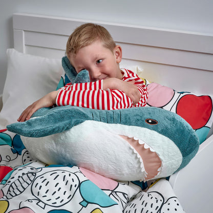 IKEA BLÅHAJ Soft toy, shark, 100 cm (39 ¼ ")