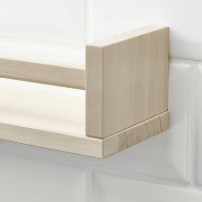 IKEA BEKVAM Wall-Mounted Wooden Spice Rack – 40 cm / 15.75 in - Birch
