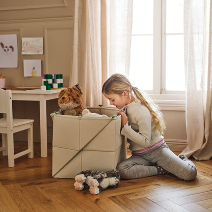 IKEA GREJSIMOJS Mat/storage box, foldable/beige