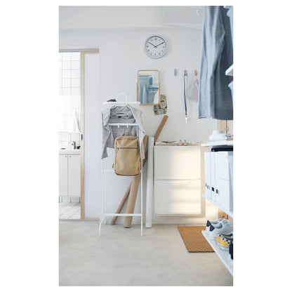 (2 Pack) IKEA TRONES Shoe/storage cabinet, white, 52x18x39 cm (20 1/2x7 1/8x15 3/8 ")
