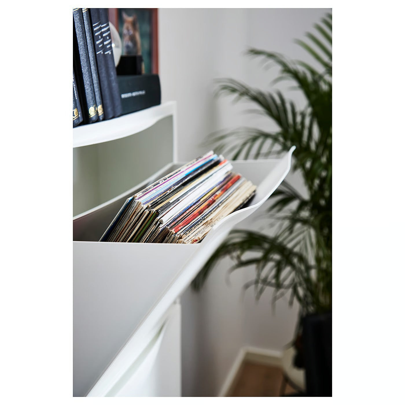 (2 Pack) IKEA TRONES Shoe/storage cabinet, white, 52x18x39 cm (20 1/2x7 1/8x15 3/8 ")