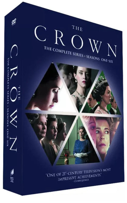 The Crown: The Complete Series Season 1-6 (DVD)