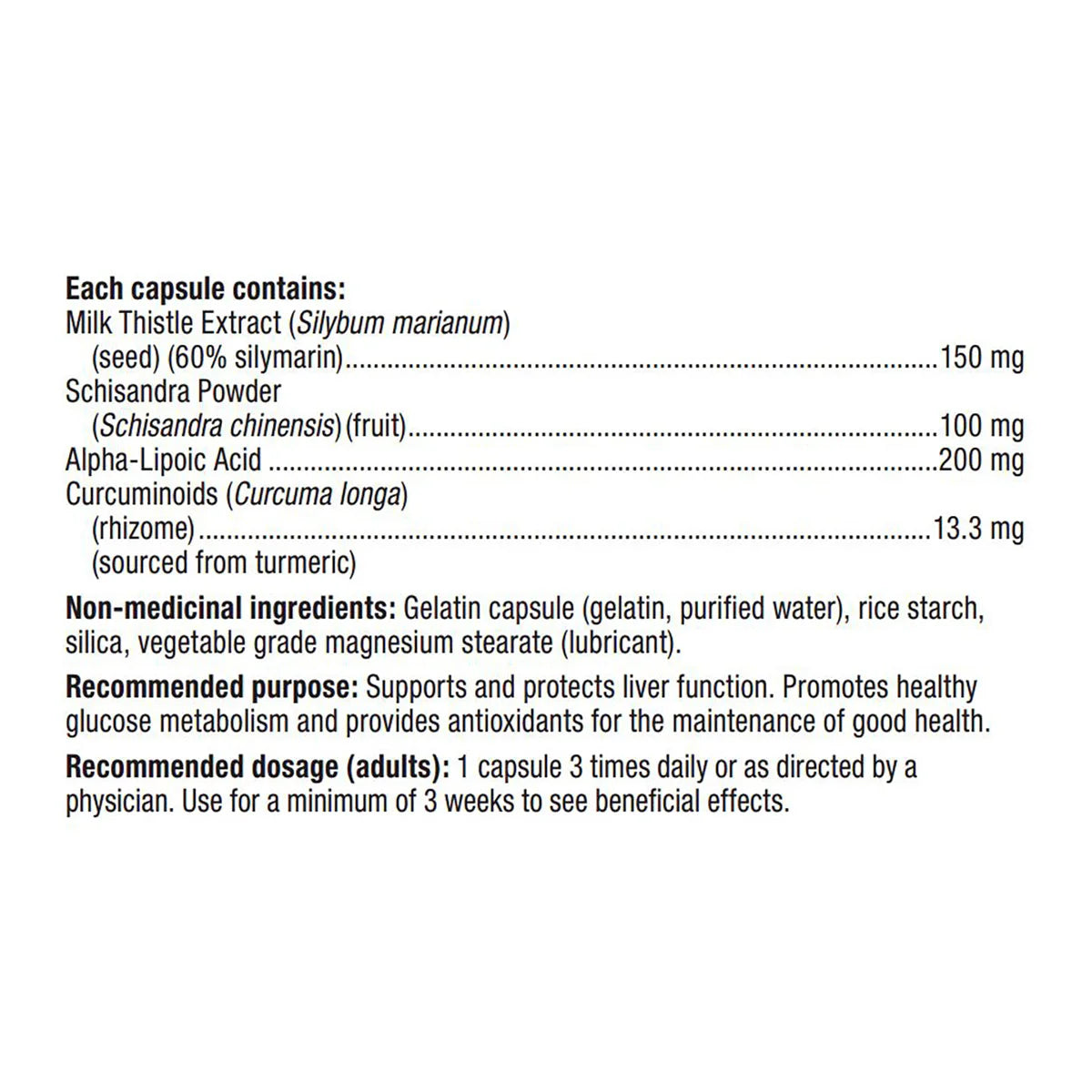 webber naturals Liver Health Capsules, 65-count, 3-pack-2