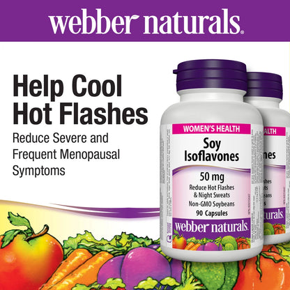 webber naturals Soy Isoflavone Complex -- 2 x 90 Capsules