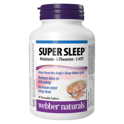 webber naturals Super Sleep 90 ChewableTablets