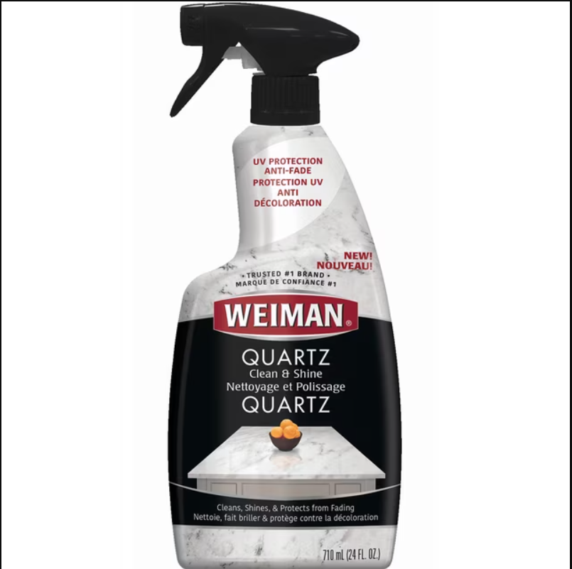 Quartz Countertop Cleaner & Polish Spray, 710 mL – Ready-to-Use, Streak-Free Shine
