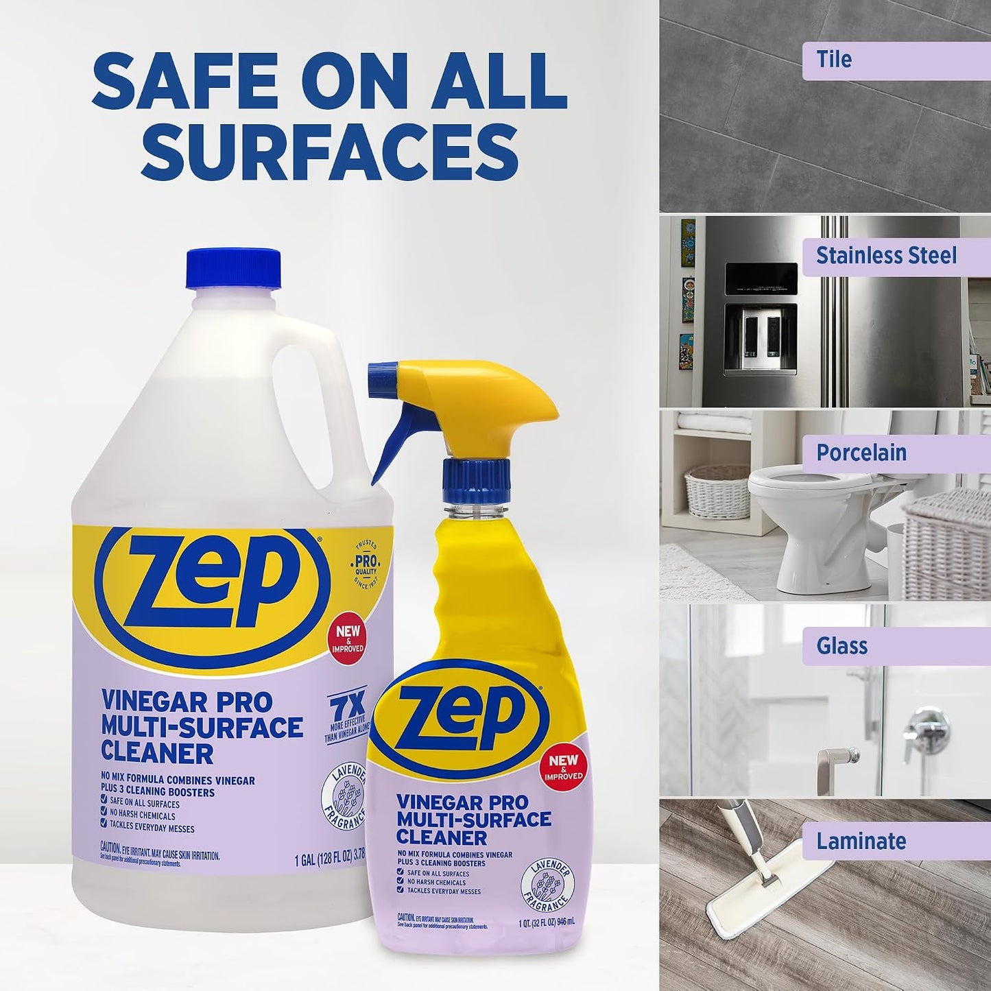 3.78L ZEP Ready-to-Use Multi-Surface Cleaner